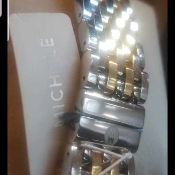 MICHELE CSX 36 Signature Mirror Dial two tone - Picture 8 of 9